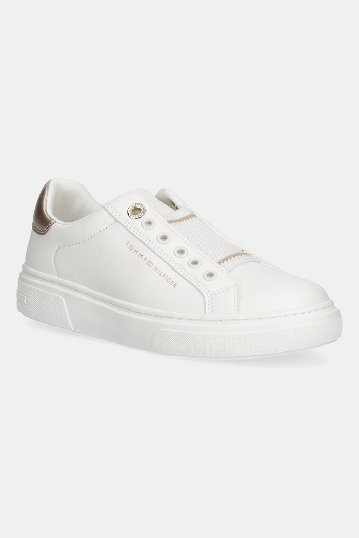 Tommy Hilfiger gyerek sportcipő szintetikus fehér T3A9.33983