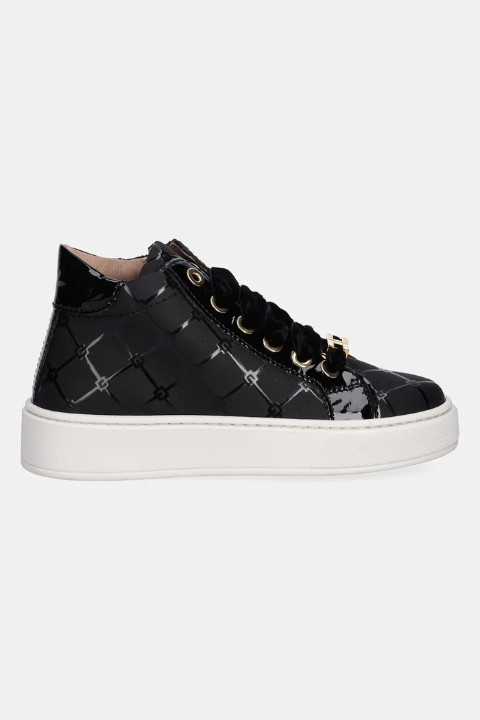 Παιδικά sneakers Elisabetta Franchi F1A9.E0336 μαύρο AW25