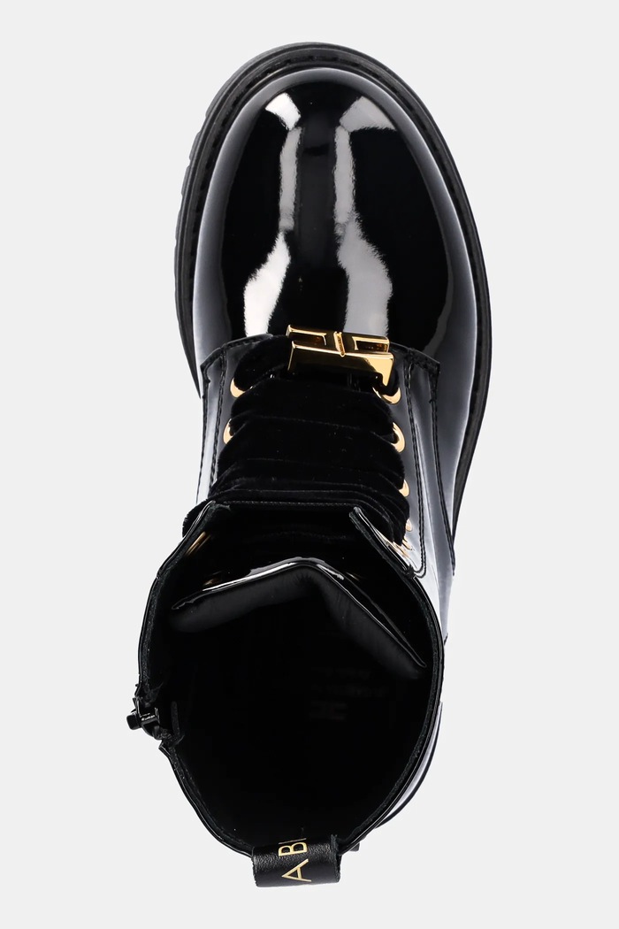 Elisabetta Franchi bocanci copii negru F4A5.E0414.30.34