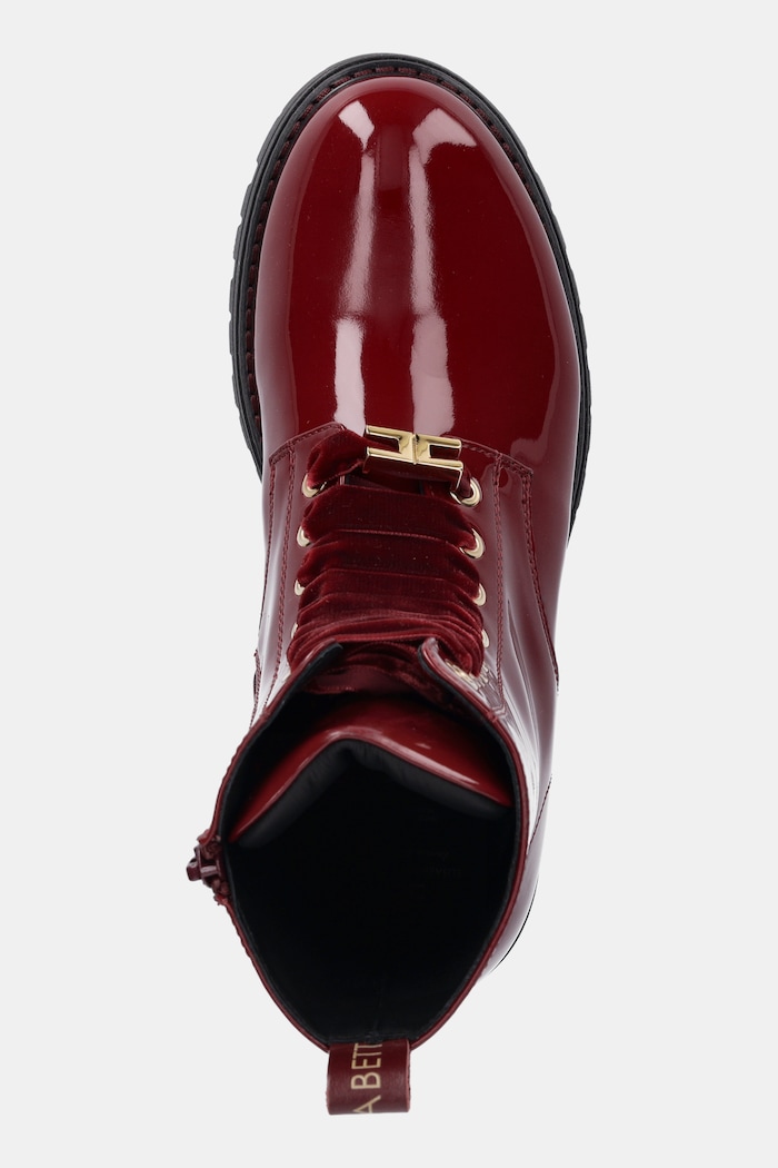 Elisabetta Franchi bocanci copii burgundia F4A5.E0414.35.38
