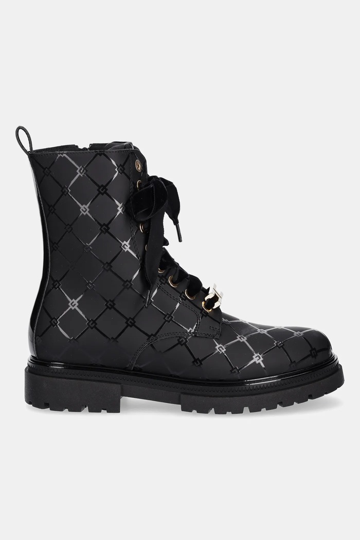 Elisabetta Franchi gyerek bakancs F4A5.E0434 fekete AW25