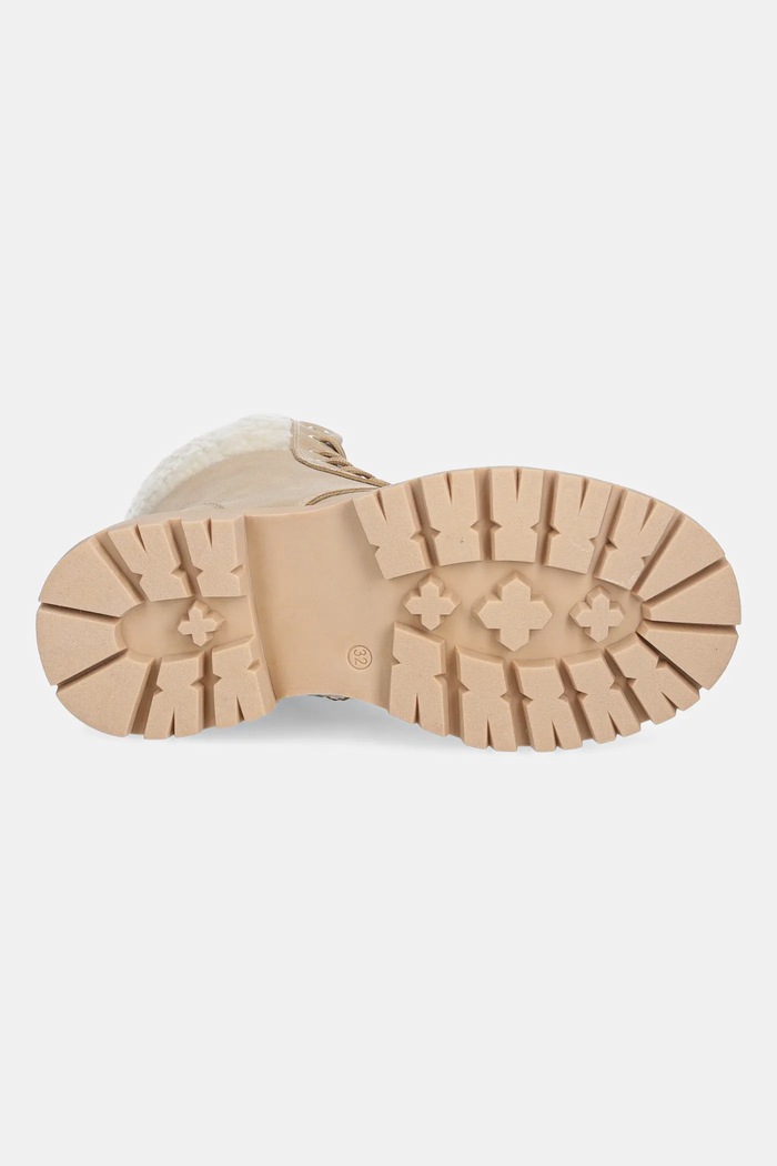 Calvin Klein Jeans cizme de iarnă pentru copii V3A5.83125.30.34 bej