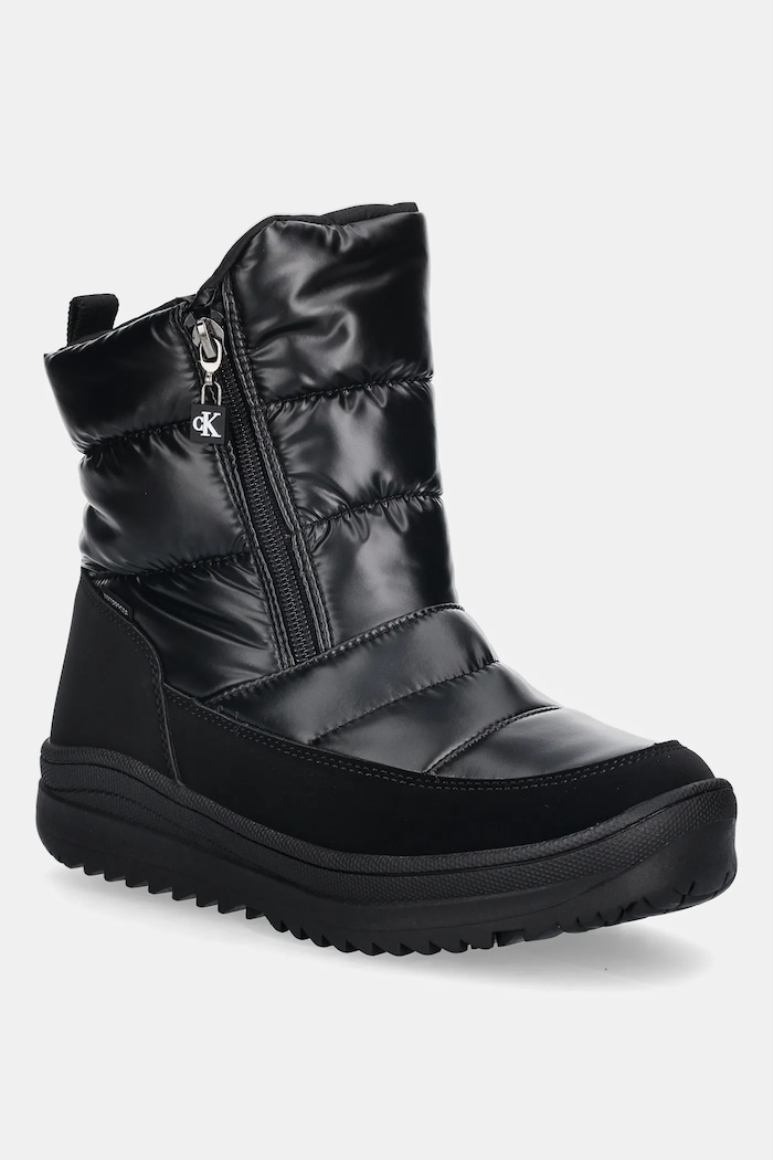 Calvin Klein Jeans buty zimowe dziecięce syntetyczny czarny V3A5.83140.35.39