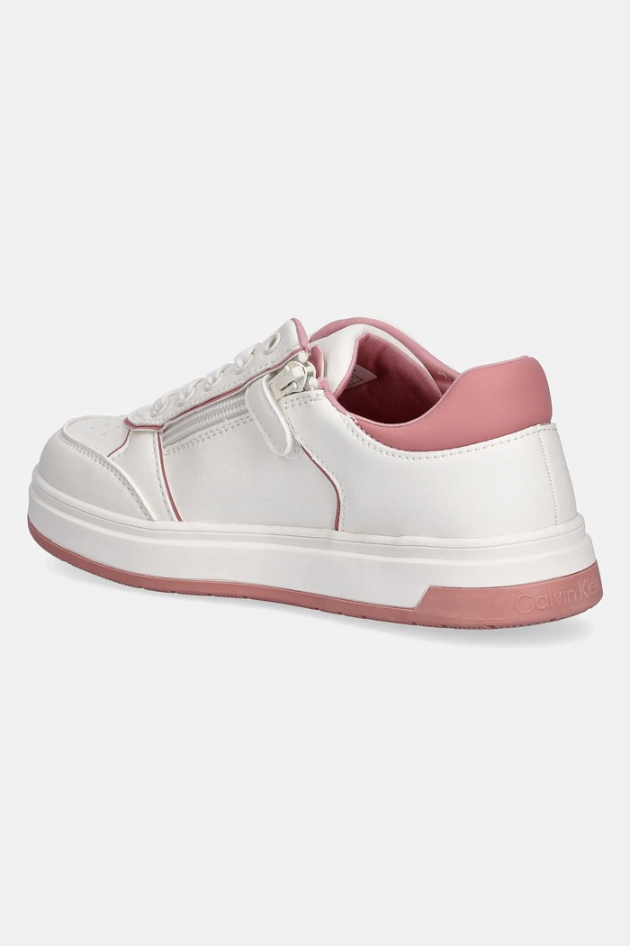 DÍVKA Calvin Klein Jeans Dětské tenisky Calvin Klein Jeans V3A9.83093.30.34 bílá