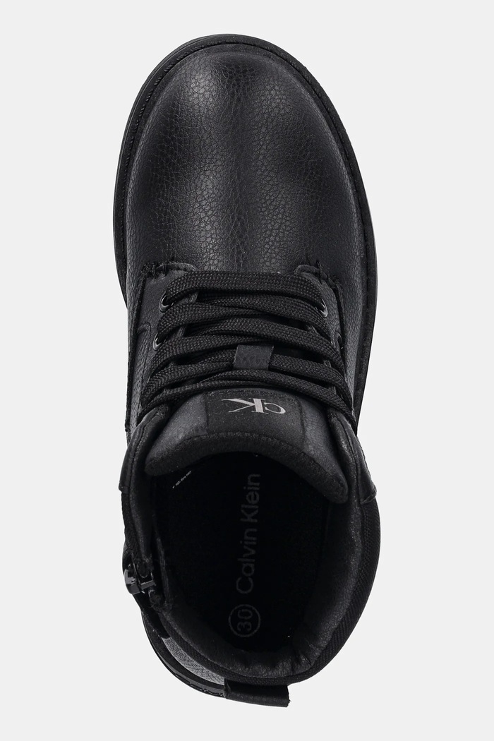 Calvin Klein Jeans bocanci copii negru V3X5.83187.30.34