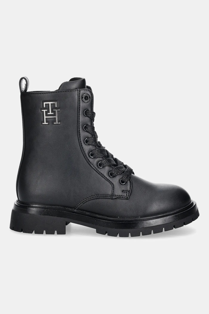 Tommy Hilfiger botki dziecięce T3A5.34154.30.34 czarny AW25