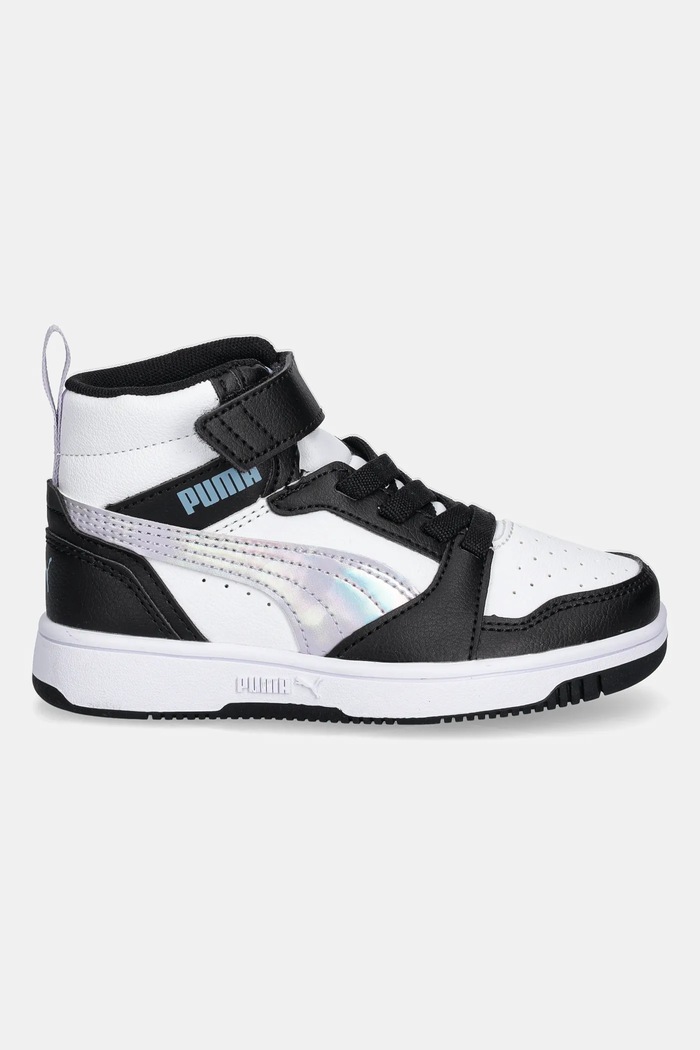 Puma gyerek sportcipő Puma Rebound V6 Mid Space Belle AC+ PS 402770 fekete AW25