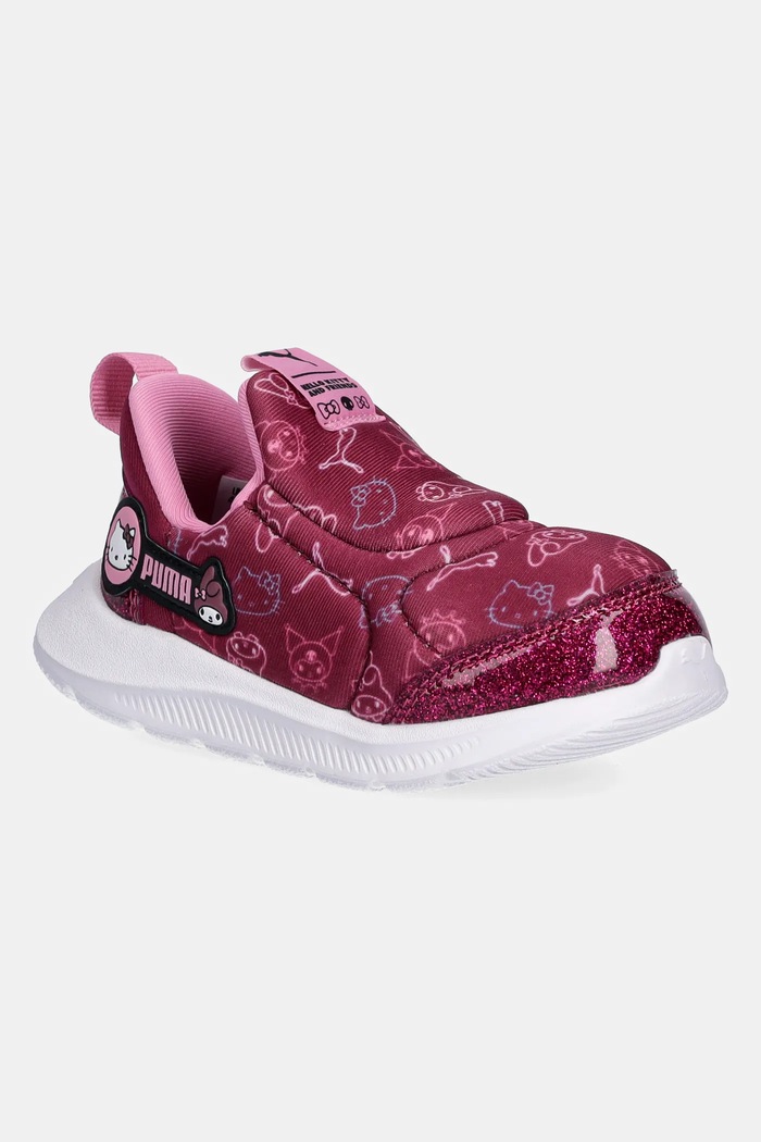 Detské tenisky Puma Puma Fun Racer 2 SLIPTECH HK&FR 2 Rozprávkové postavičky fialová 403399