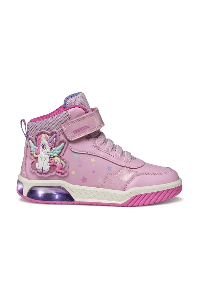 Dziewczynka Geox sneakersy dziecięce INEK J56ASA.0BCKC.32.35 różowy
