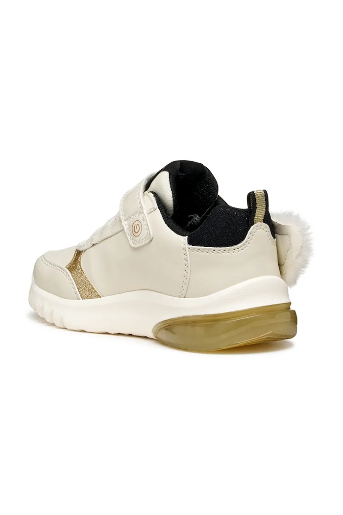 Geox sneakersy dziecięce CIBERDRON J56LPA.0BCKN.24.27 beżowy