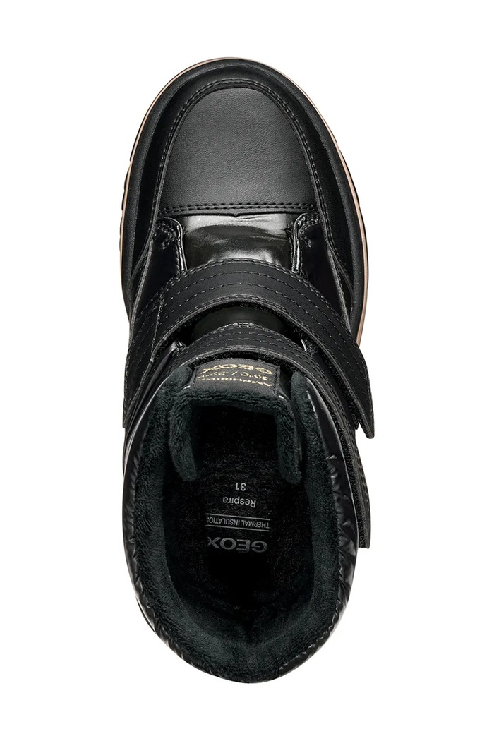 Geox cizme de iarnă pentru copii ADELHIDE J56EWA.0LVNF.28.35 negru