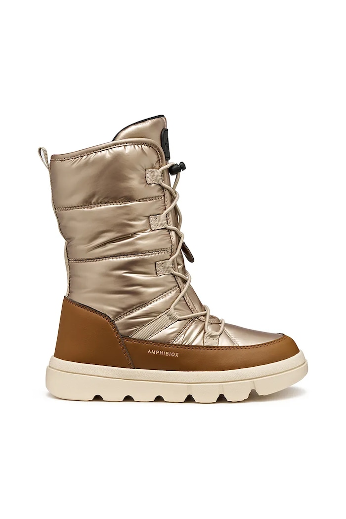 Geox obuwie zimowe WILLABOOM J56HWA.0LVBC.28.35 złoty AW25
