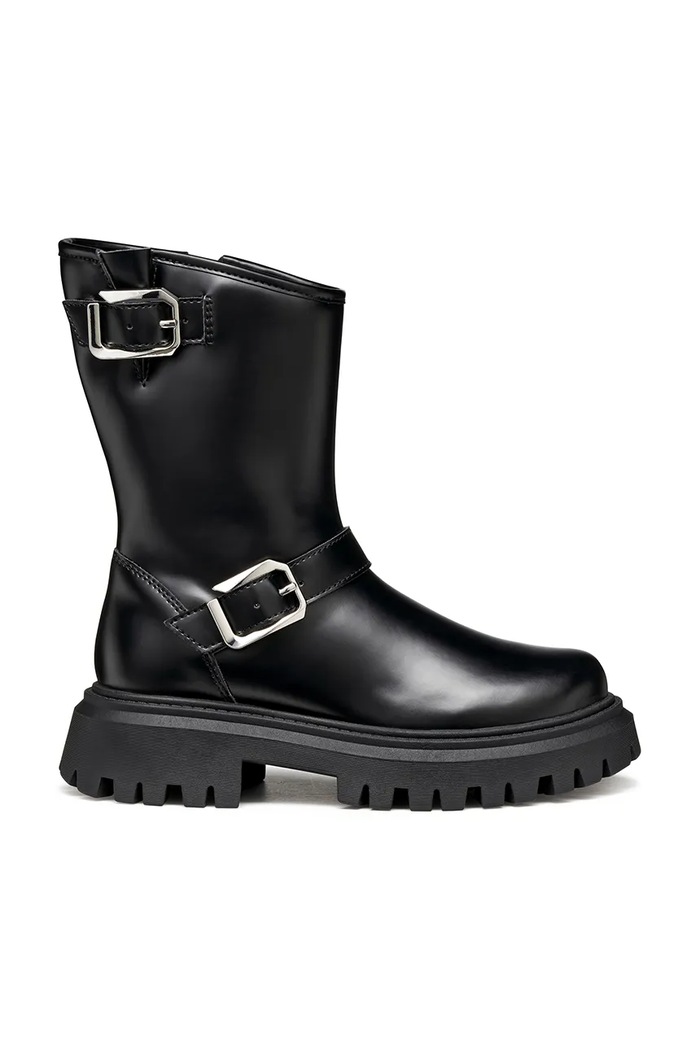 Detské topánky Geox MAQUINNENS J56M6A.000CN.36.40 čierna AW25