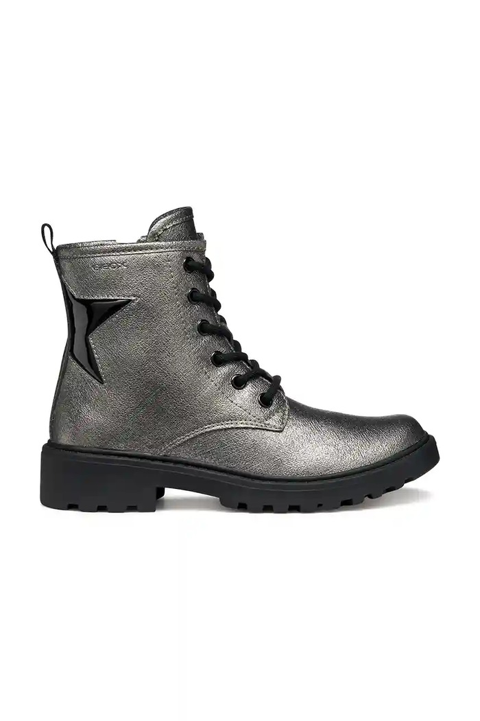 Detské topánky Geox CASEY J9420G.0AJ02.28.35 strieborná AW25