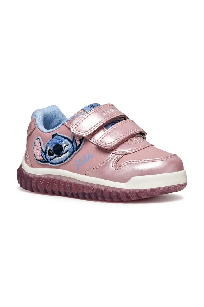 Geox sneakersy dziecięce LIGHTYLOO Postacie z bajek różowy B5661B.000NF.20.27