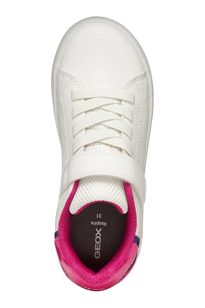 Sneakersy dziecięce ECLYPER Geox biały J36LRA.0BCKC.28.35