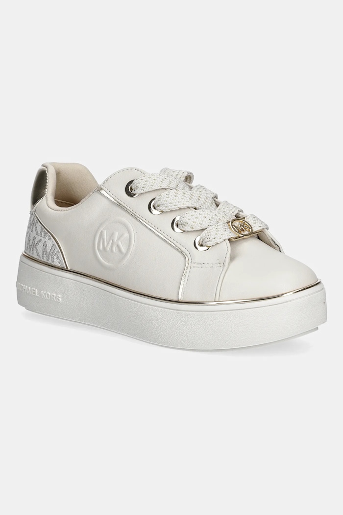 Michael Kors scarpe da ginnastica per bambini JORDANA MCCLAIN bassa beige MK02731272