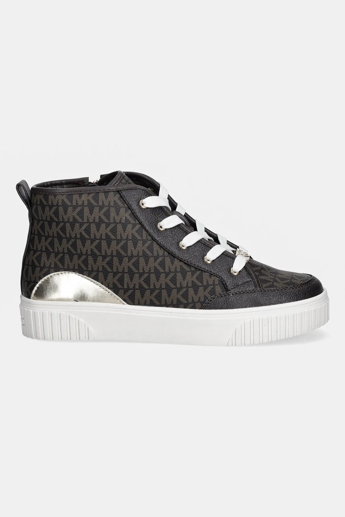 Michael Kors gyerek sportcipő SHEA SPLIT MK02912210 barna AW25