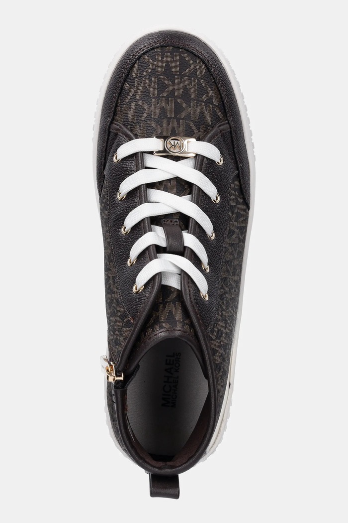 Michael Kors gyerek sportcipő SHEA SPLIT barna MK02912210