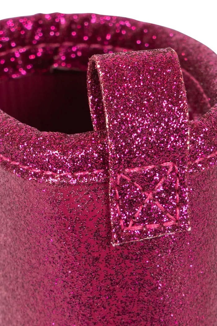 Дитячі гумові чоботи Konges Sløjd LUC LIGHTWEIGHT GLITTER RAIN BOOT KS103502.9BYA рожевий