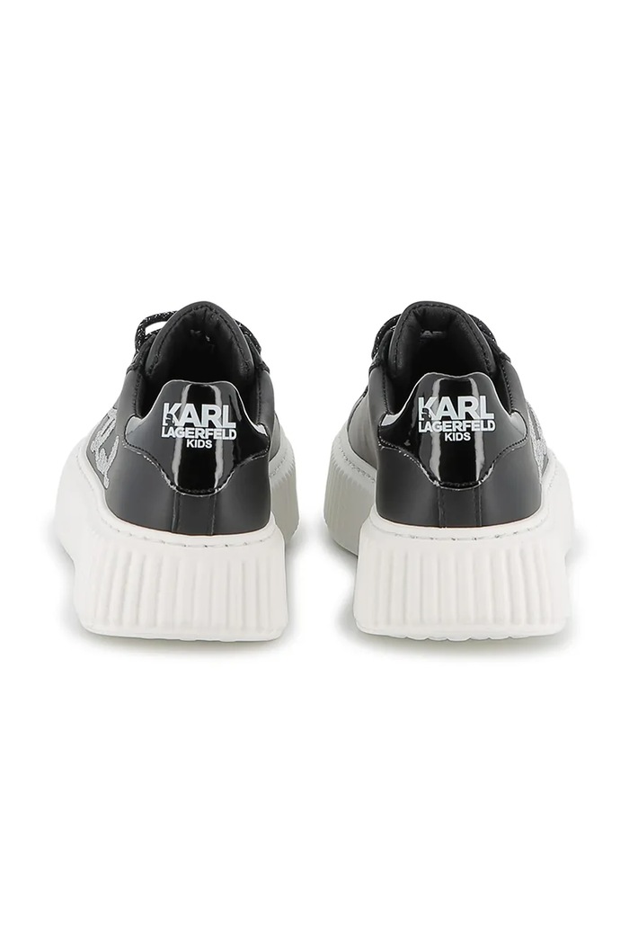 Кожени кецове Karl Lagerfeld черен Z30978.36.39