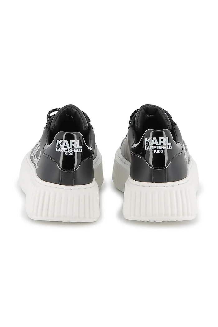 Кожени кецове Karl Lagerfeld черен Z30978.36.39