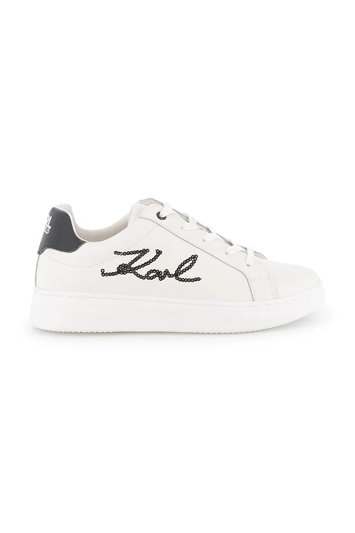 Otroške usnjene superge Karl Lagerfeld Z30982.36.39