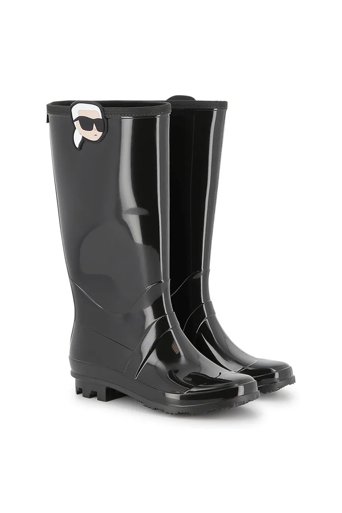 Детски елек Karl Lagerfeld черен Z30985.27.35