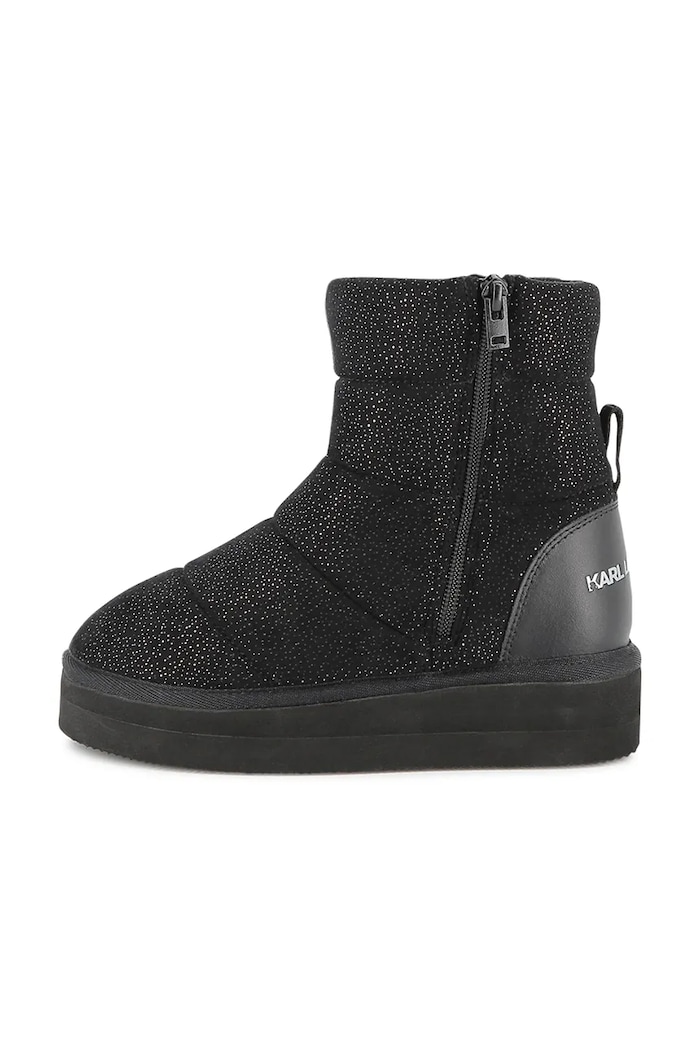 Detské zimné topánky Karl Lagerfeld Z30992.27.35 čierna AW25