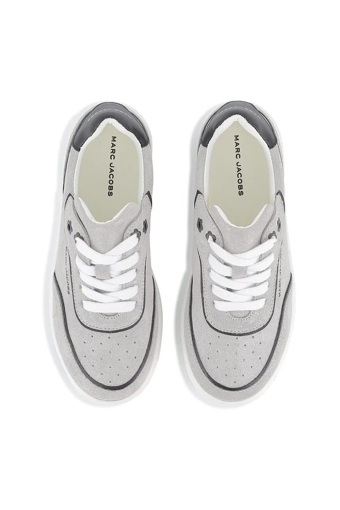 Marc Jacobs gyerek velúr sportcipő W60671.36.37 szürke