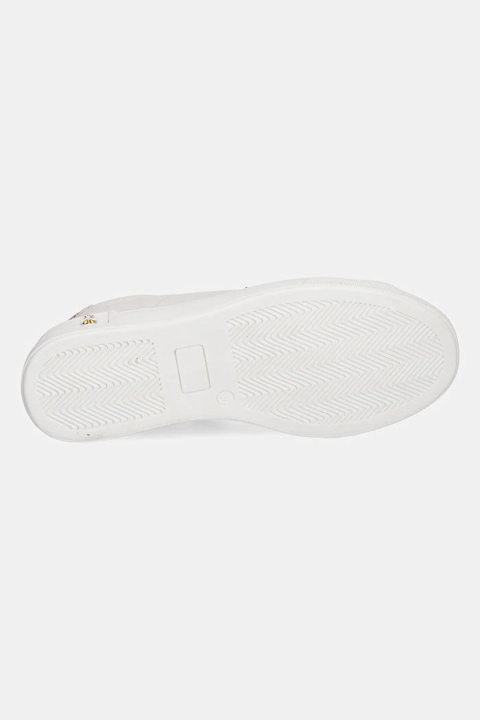 Παιδικά δερμάτινα sneakers Patrizia Pepe PPJ900 μπεζ