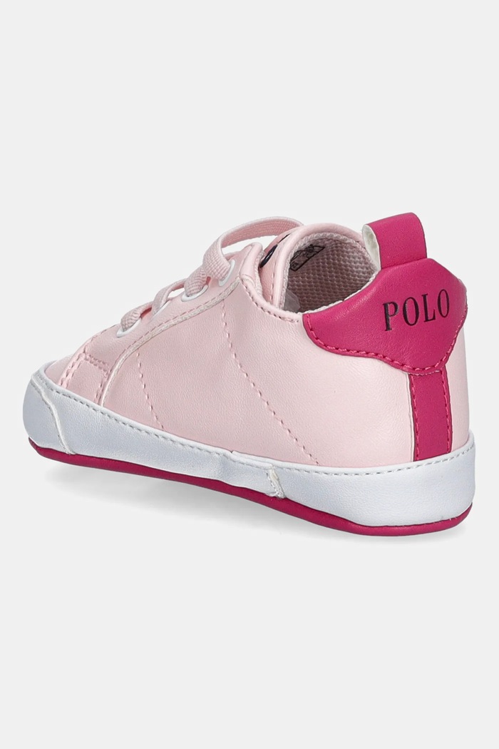 Lány Polo Ralph Lauren baba cipő QUILTON BEAR GORE HI LAYETTE RL03477680 rózsaszín