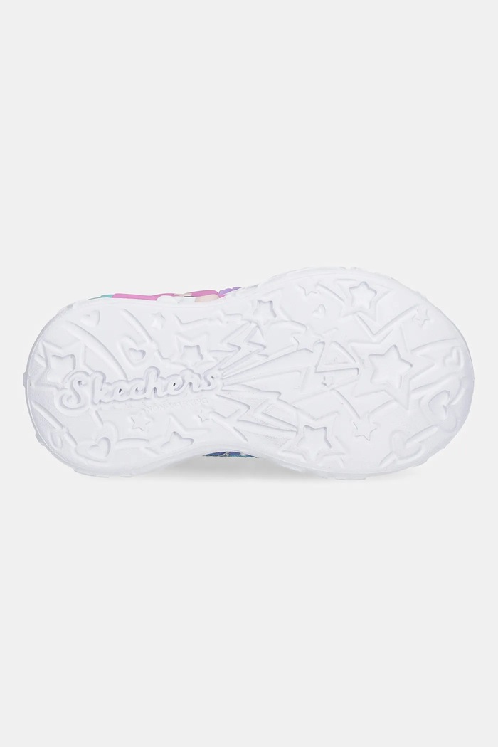 Skechers gyerek sportcipő UNICORN CHARMER-LIL STARLITE 302297N ezüst