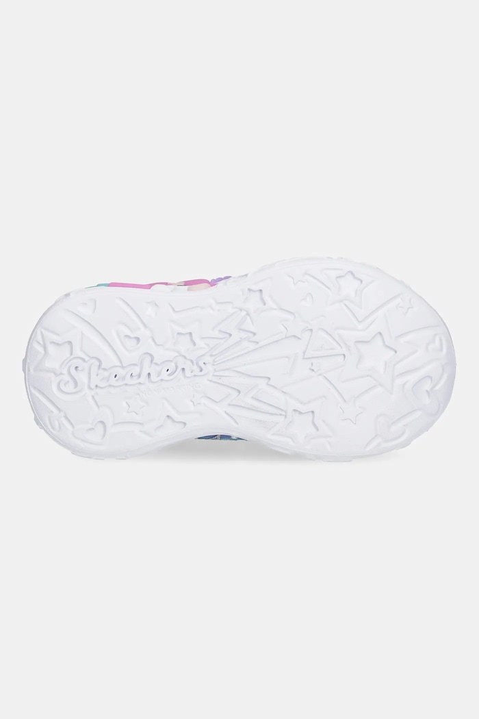 Skechers gyerek sportcipő UNICORN CHARMER-LIL STARLITE 302297N ezüst