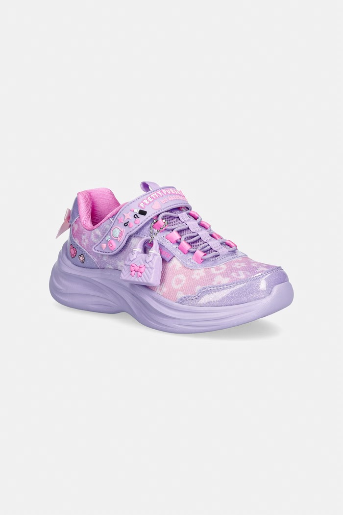 Skechers POWER JAMS 2.0 sneakers pentru copii violet 302199L