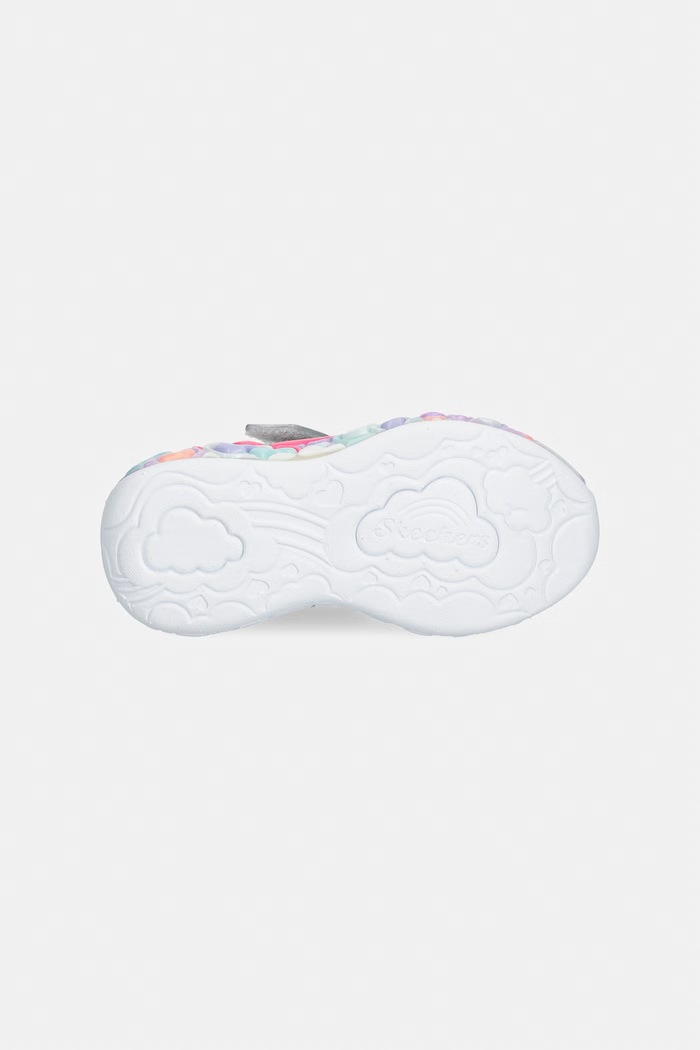Skechers ETERNAL HEART LIGHTS αθλητικά Παιδικά 302697N ασημί