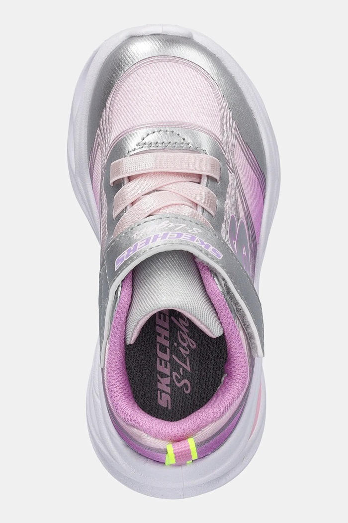 Detské tenisky Skechers COSMIC GLOW strieborná 303712N