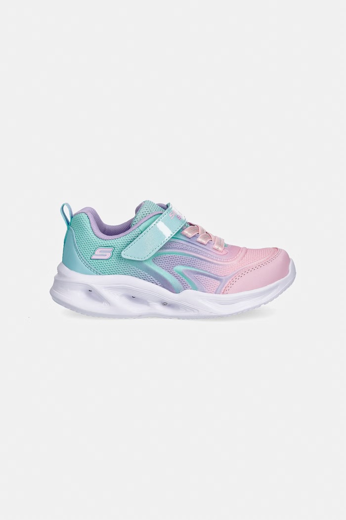Skechers SKECHERS SOLA GLOW - COLOR BR sneakersy dziecięce 303713N niebieski SS26