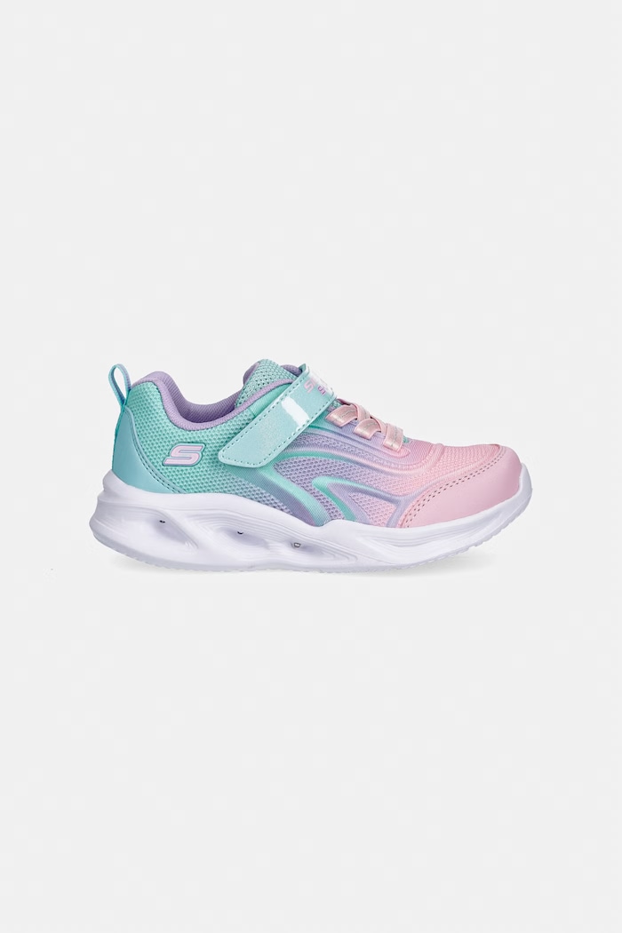 Skechers SKECHERS SOLA GLOW - COLOR BR sneakersy dziecięce 303713N niebieski SS26