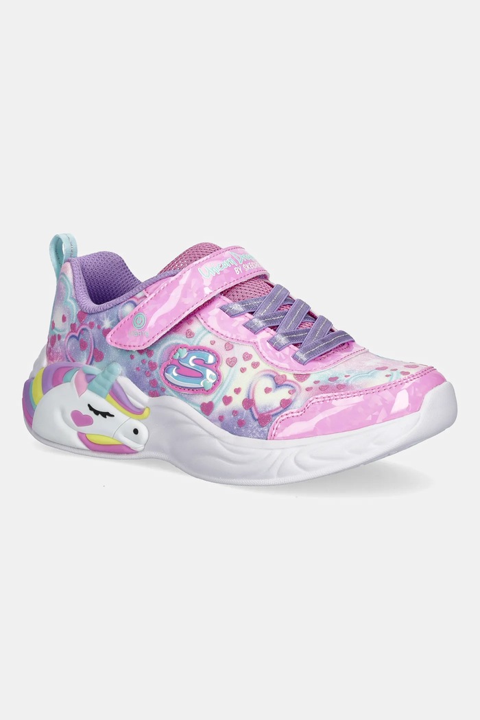 Skechers UNICORN DREAMS - HEART SPARKL sneakers copii textil multicolor 303063L