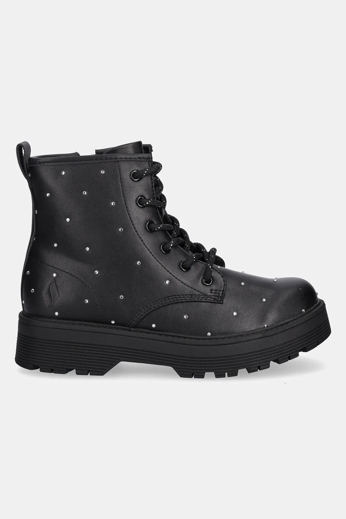 Detské topánky Skechers GRAVLEN HI - JEWEL STRUT 303471L čierna AW25