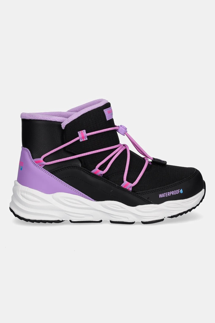 Skechers gyerek téli csizma TURBO TREAD 303492L fekete AW25