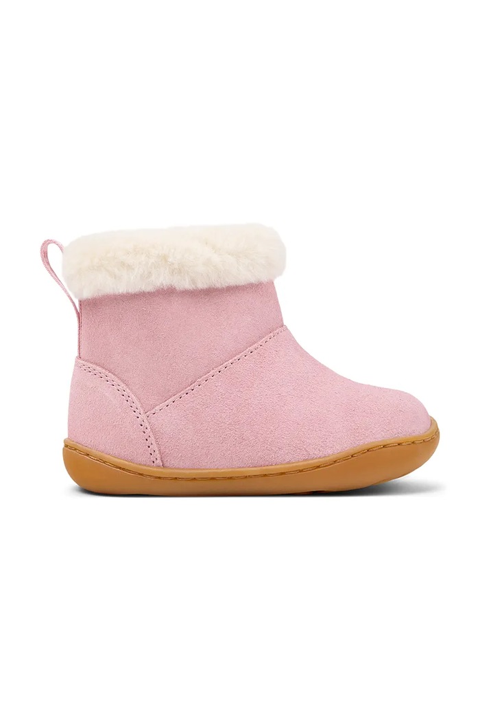 Camper încălțăminte de iarnă Peu Cami FW nubuc roz K900388.G