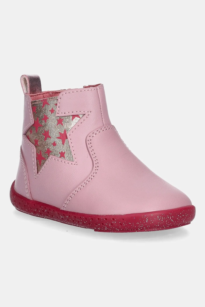 Kožené členkové topánky Agatha Ruiz de la Prada nezateplené ružová 251906.19.23
