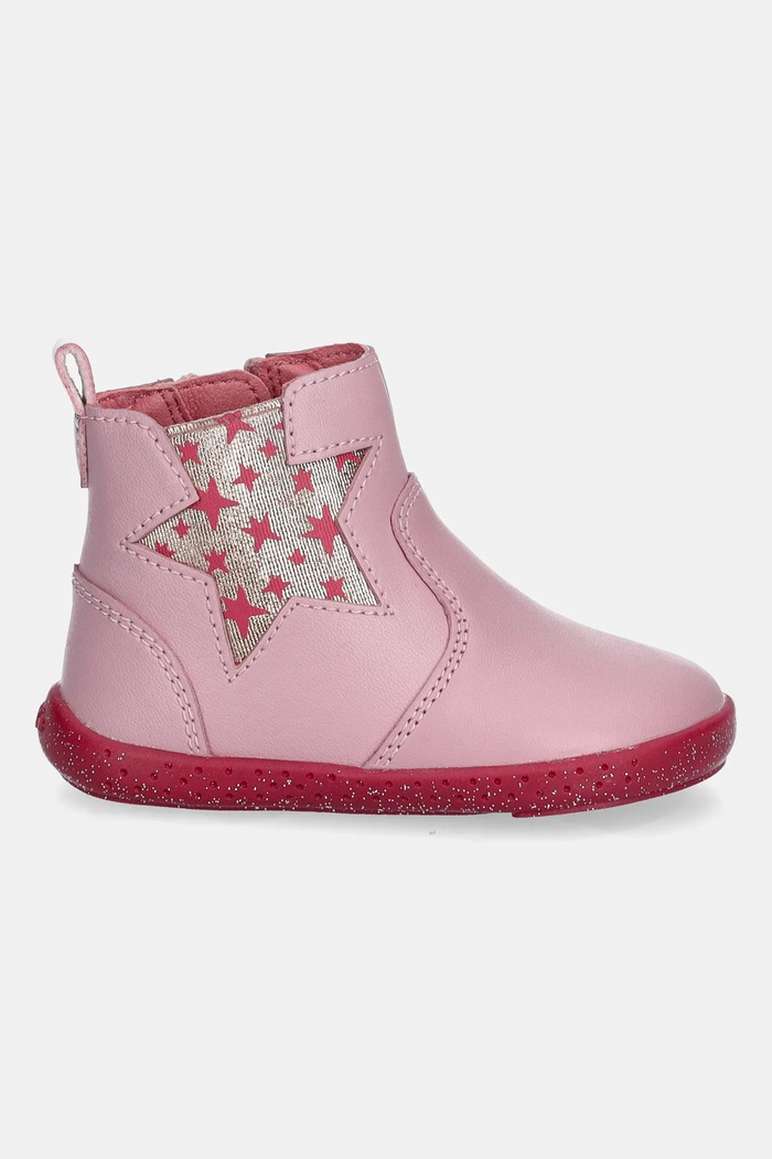 Kožené členkové topánky Agatha Ruiz de la Prada 251906.19.23 ružová AW25