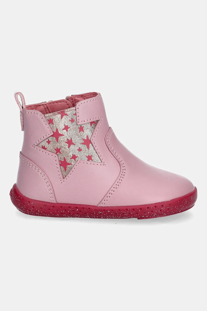 Kožené členkové topánky Agatha Ruiz de la Prada 251906.19.23 ružová AW25