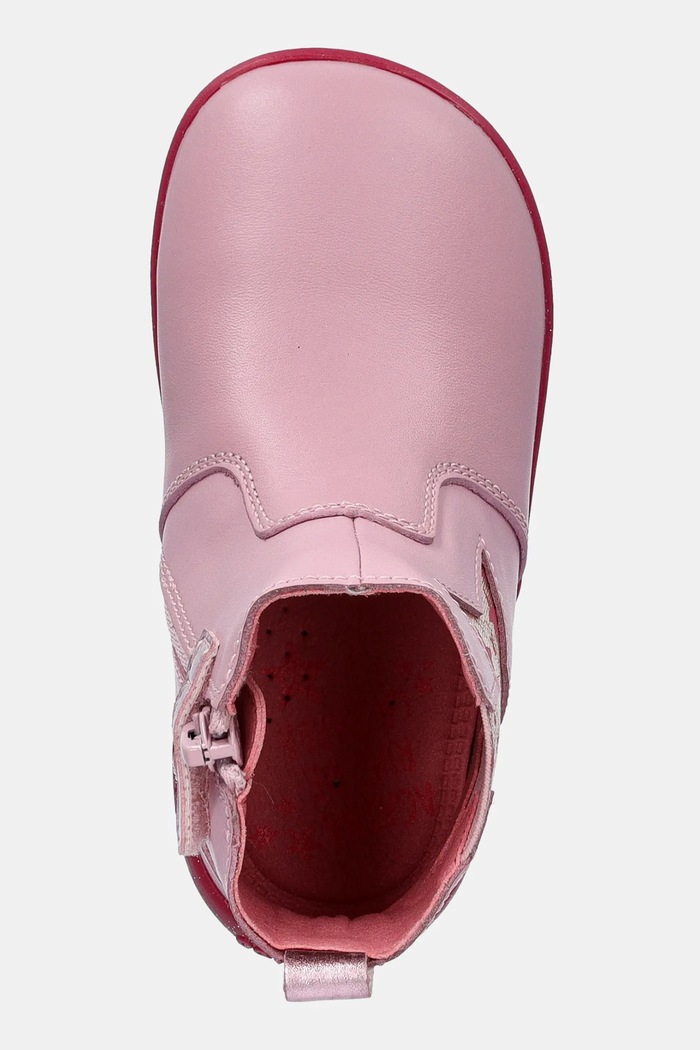 Agatha Ruiz de la Prada botki skórzane dziecięce różowy 251906.24.26