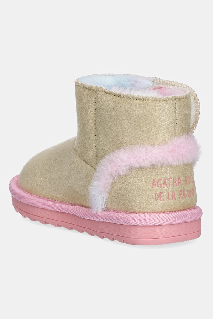 DÍVKA Dětské zimní boty Agatha Ruiz de la Prada 251985 béžová