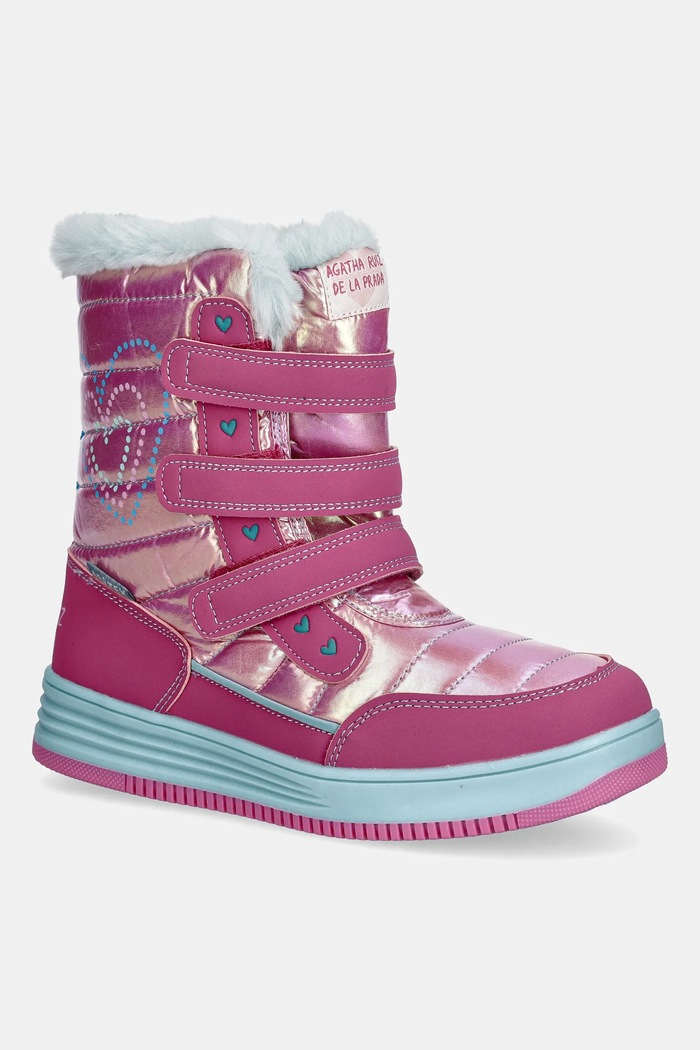 Dětské sněhule Agatha Ruiz de la Prada imitace kůže růžová 251991.35.36