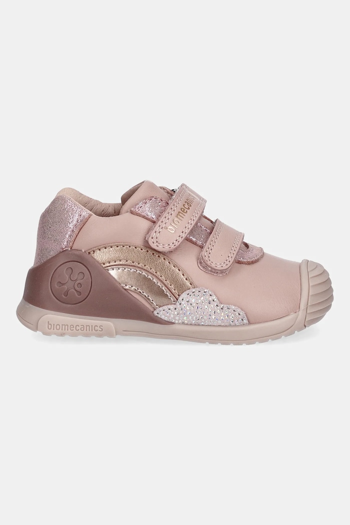 Biomecanics scarpe basse in pelle bambini 251102 rosa AW25